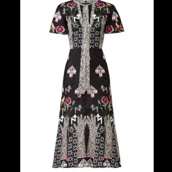 Temperley London FLUX MIDI dress 2 4 euc - Picture 2 of 4